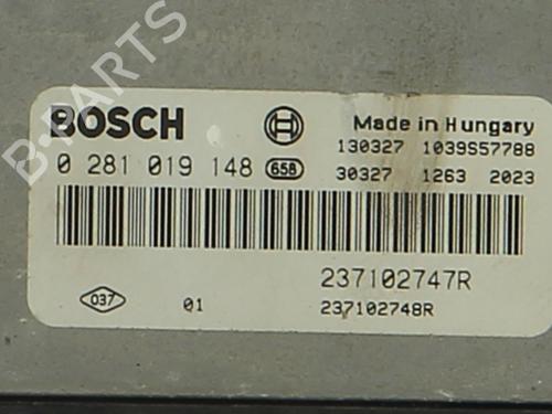 Engine control unit (ECU) RENAULT CLIO IV (BH_) 1.5 dCi 90 | BP39572533M57 - Image 4