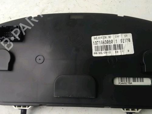 Used Instrument cluster Instrument cluster PEUGEOT BOXER Platform/Chassis 2.2 HDi 110 (110 hp) 33836024 33836024