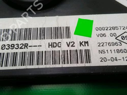 Used Instrument cluster Instrument cluster DACIA LODGY (JS_) 1.5 dCi (90 hp) 18954200 18954200