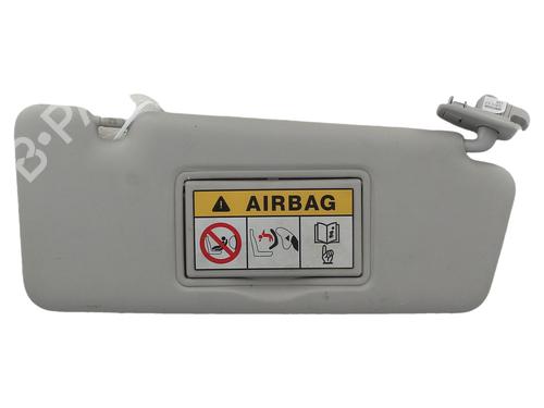 Right sun visor RENAULT CAPTUR I (J5_, H5_) 1.5 dCi 90 (J5N4, J5M5, J5MW, J5M6, J5AL, J5AJ) | BP38628076I2 - Image 2