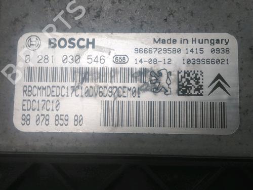 Used Engine control unit (ECU) Engine control unit (ECU) CITROËN C3 Picasso (SH_) 1.6 HDI 90 (92 hp) 28121203 28121203