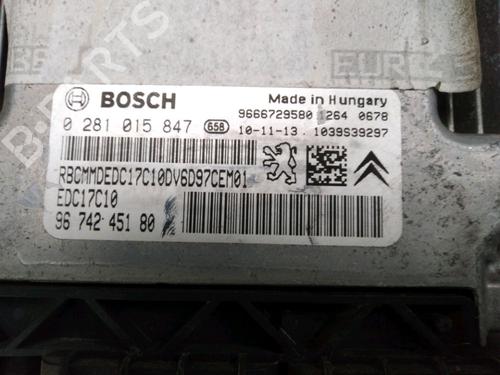 Used Engine control unit (ECU) PEUGEOT 207 (WA_, WC_) 1.6 HDi (92 hp) 13318471