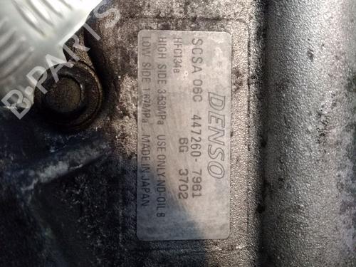Used AC compressor AC compressor TOYOTA COROLLA (_E12_) 1.4 D (NDE120_, NDE120R) (90 hp) 11533707 11533707