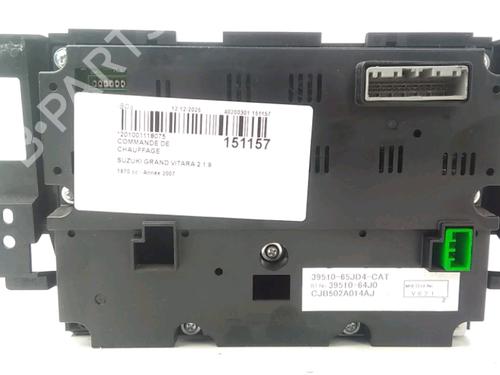 Used Climate control Climate control SUZUKI GRAND VITARA II (JT, TE, TD) 1.9 DDiS All-wheel Drive (JT419, TD44, JB419WD, JB419XD,... (129 hp) 31179571 31179571