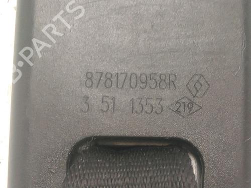 Seat buckle DACIA SANDERO II TCe 90 (B8M1, B8MA, B8AC) | BP28331115I32 