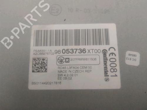 Radio PEUGEOT PARTNER Box Body/MPV 1.6 HDi | BP27551366E6 