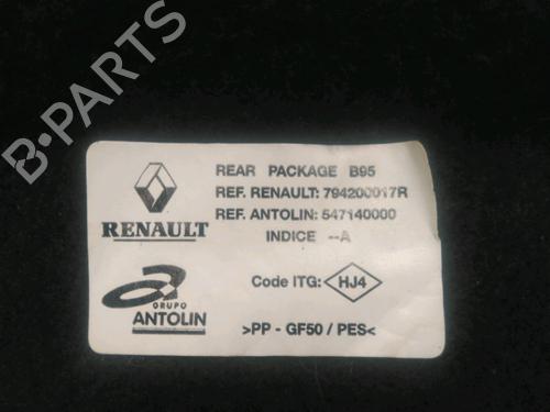 Used Rear parcel shelf RENAULT MEGANE III Hatchback (BZ0/1_, B3_) 1.9 dCi (BZ0N, BZ0J) (131 hp) 24323542