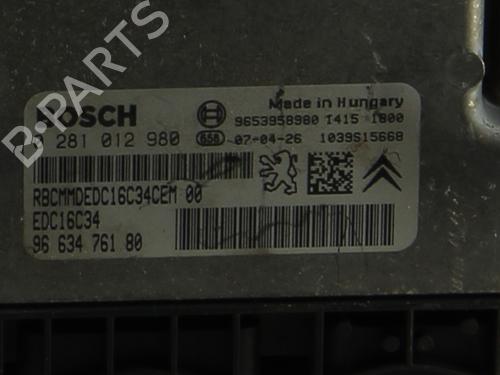 Engine control unit (ECU) CITROËN C4 Picasso I MPV (UD_) 1.6 HDi | BP31796535M57 - Image 4