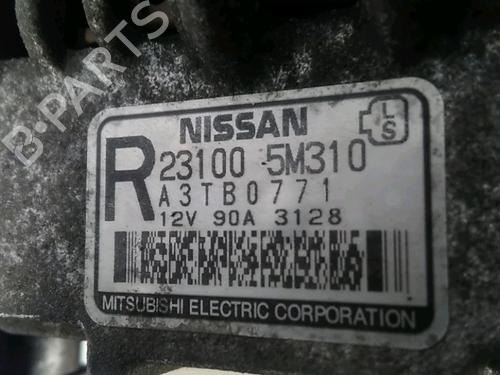 Alternator NISSAN X-TRAIL I (T30) 2.2 Di 4x4 | BP27394276M7 