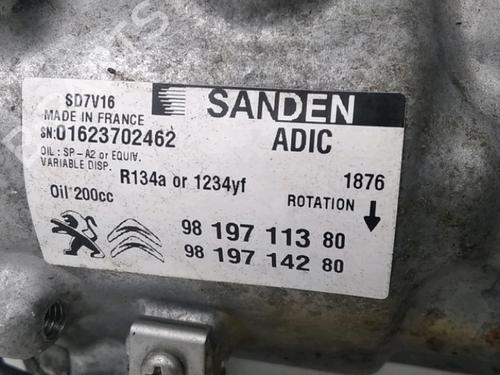 Used AC compressor AC compressor 33998068 33998068