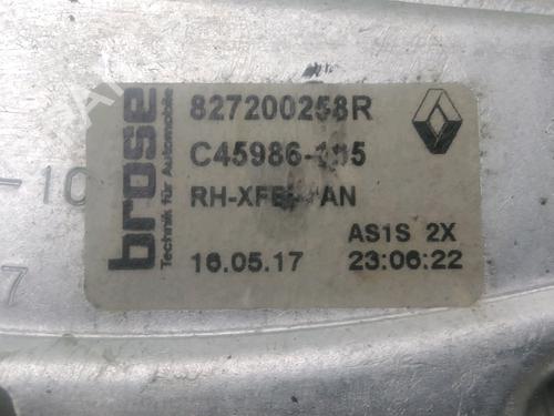 Vindusheismekanisme høyre bak RENAULT MEGANE IV Hatchback (B9A/M/N_) 1.5 dCi 110 (B9A3) | BP28310047C25 