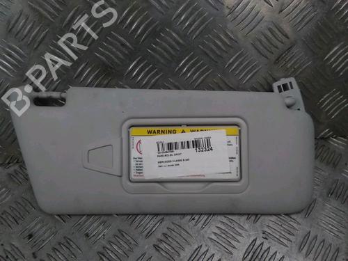 Used Right sun visor MERCEDES-BENZ B-CLASS Sports Tourer (W245) B 180 CDI (245.207) (109 hp) 13094401