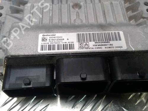Used Engine control unit (ECU) Engine control unit (ECU) PEUGEOT 3008 I MPV (0U_) 1.6 HDi (114 hp) 13077798 13077798