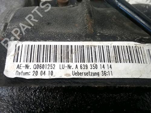 Differential, bag Differential, bag MERCEDES-BENZ VITO / MIXTO Van (W639) 111 CDI (639.601, 639.603, 639.605) (109 hp) 33808854 33808854