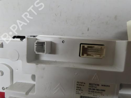 Instrument cluster PEUGEOT 308 II (LB_, LP_, LW_, LH_, L3_) 1.5 BlueHDI 100 | BP16667474C47 