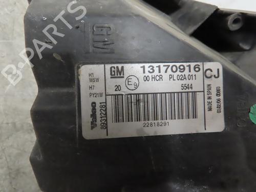 Højre forlygte OPEL SIGNUM Hatchback (Z03) 1.9 CDTI (F48) | BP18352206C29 