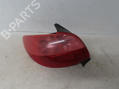 Used Left taillight PEUGEOT 206 Hatchback (2A/C) 1.4 HDi eco 70 (68 hp) 16930973