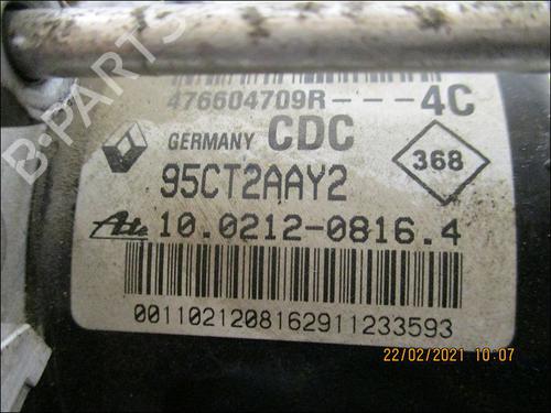 Used ABS pump RENAULT SCÉNIC III (JZ0/1_) 1.6 dCi (JZ00, JZ12) (130 hp) 10945014