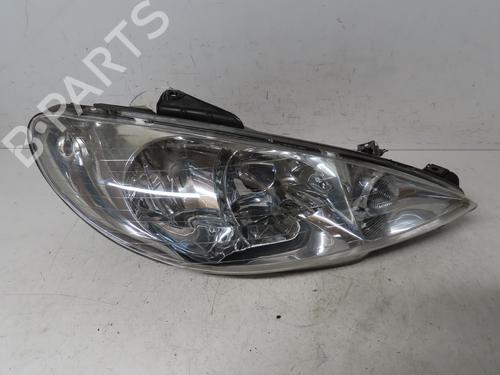 Right headlight PEUGEOT 206 CC (2D) 1.6 16V (2DNFUF, 2DNFUR) | BP29153812C29 