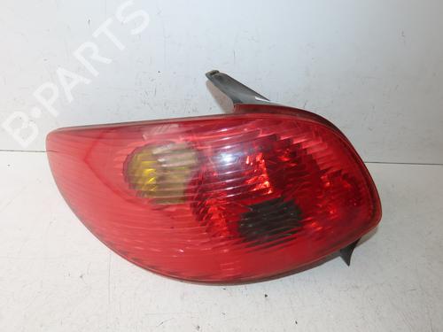 Used Left taillight Left taillight PEUGEOT 206 Van 1.4 HDi (68 hp) 33562238 33562238