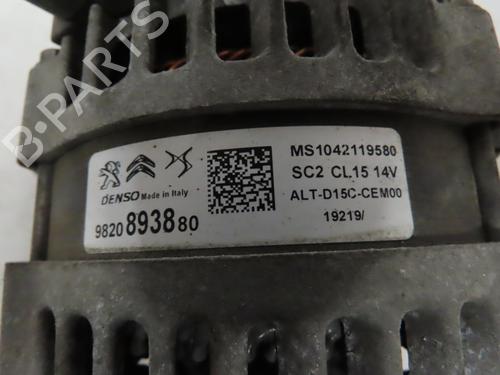 Alternator PEUGEOT 308 II (LB_, LP_, LW_, LH_, L3_) 1.5 BlueHDi 130 | BP15378084M7 