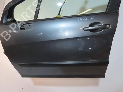 Left front door PEUGEOT 308 I (4A_, 4C_) 1.6 HDi | BP19653213C2 