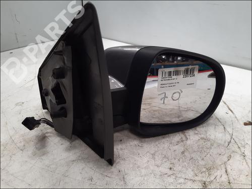 Außenspiegel rechts für RENAULT CLIO III (BR0/1, CR0/1) 1.2 16V (BR02, BR0J, BR11, CR02, CR0J, CR11) (75 hp) 10948543