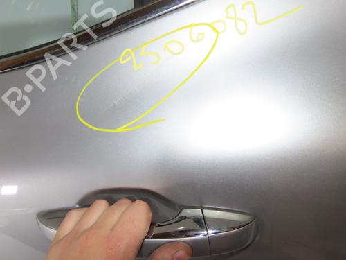 Left rear door RENAULT MEGANE IV Hatchback (B9A/M/N_) 1.5 dCi 110 (B9A3) | BP29577508C4 