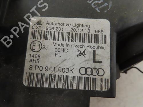 Left headlight AUDI A3 (8P1) 2.0 TDI 16V | BP16671156C28