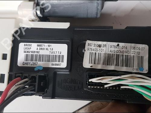 Front left window mechanism RENAULT LAGUNA III (BT0/1) 2.0 dCi (BT01, BT08, BT09, BT0E, BT0K, BT12, BT1C, BT1D,... | BP13031055C22 