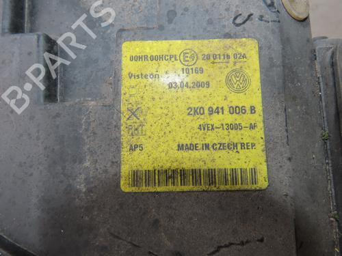 Højre forlygte VW CADDY III Box Body/MPV (2KA, 2KH, 2CA, 2CH) 2.0 EcoFuel (109 hp) 31324763