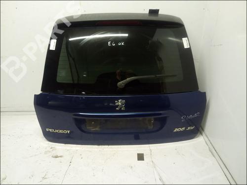 Used Tailgate Tailgate PEUGEOT 206 SW (2E/K) 2.0 HDi (90 hp) 11170468 11170468
