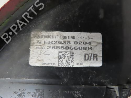Right taillight RENAULT CLIO IV (BH_) 1.5 dCi 90 | BP18859455C35 