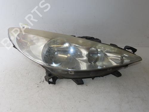 Used Right headlight Right headlight PEUGEOT 207 SW (WK_) 1.6 HDi (90 hp) 33414436 33414436