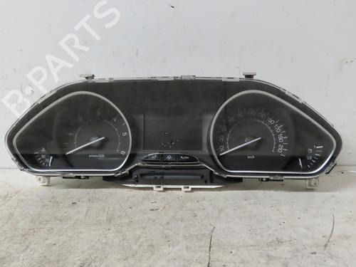 Used Instrument cluster PEUGEOT 208 I (CA_, CC_) 1.4 HDi (68 hp) 16242756