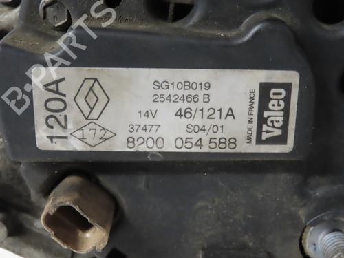 Alternator RENAULT SCÉNIC I MPV (JA0/1_, FA0_) 1.9 dCi (JA05, JA1F) | BP29152533M7 