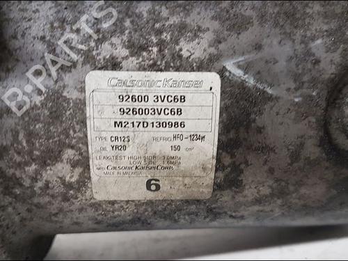 Used AC compressor NISSAN PULSAR Hatchback (C13) 1.5 dCi (110 hp) 14952520