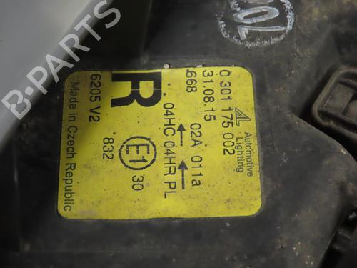 Right headlight PEUGEOT 406 (8B) 2.0 HDI 110 | BP29153843C29 