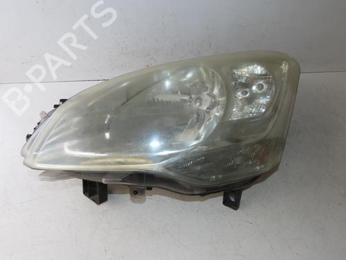 Used Left headlight Left headlight CITROËN BERLINGO MULTISPACE (B9) 1.6 VTi 95 (98 hp) 33893674 33893674