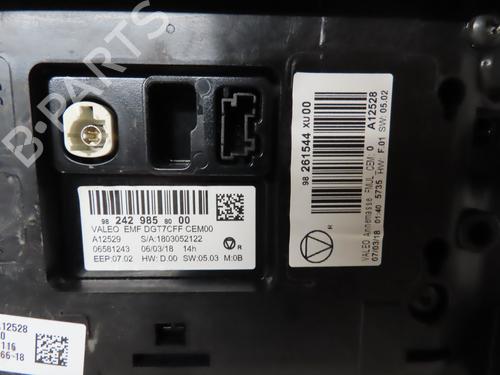 Display monitor CITROËN C3 III (SX) 1.2 THP 110 (SXHNPS, SXHNZT, SXHNZ6) | BP17037671C48