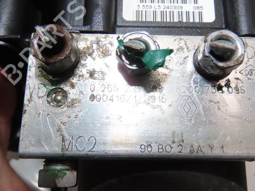 Used ABS pump DACIA LOGAN MCV (KS_) 1.4 (75 hp) 24419212
