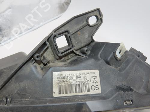 Left headlight RENAULT SCÉNIC III (JZ0/1_) 1.6 dCi (JZ00, JZ12) | BP26196857C28