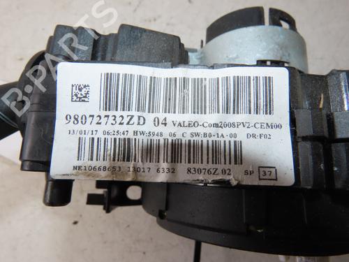 Used Steering column stalk PEUGEOT 308 II (LB_, LP_, LW_, LH_, L3_) 1.6 BlueHDi 120 (120 hp) 33134086