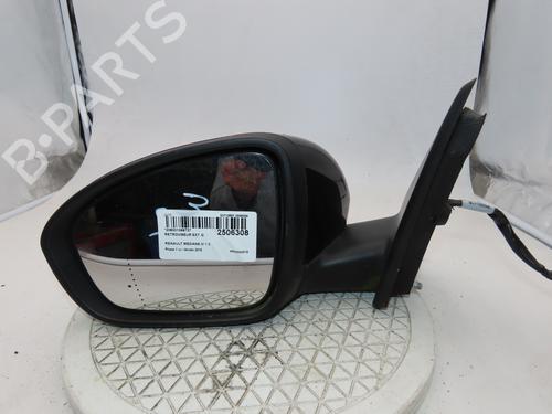 Used Left mirror RENAULT MEGANE IV Hatchback (B9A/M/N_) 1.3 TCe 140 (B9NB) (140 hp) 29153560