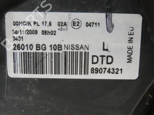 Left headlight NISSAN MICRA III (K12) 1.5 dCi | BP16223153C28 