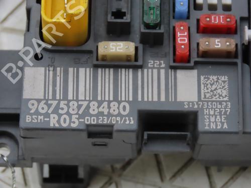 Fuse box PEUGEOT 308 I (4A_, 4C_) 1.6 HDi | BP29152406E1 
