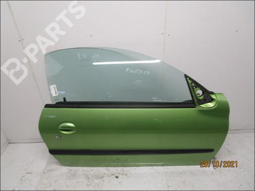 Used Right front door PEUGEOT 206 CC (2D) 1.6 16V (2DNFUF, 2DNFUR) (109 hp) 10947490