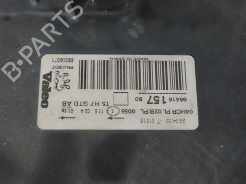 Left headlight PEUGEOT 307 CC (3B) 1.6 16V | BP37054500C28 - Image 6