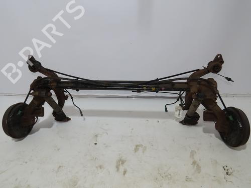 Used Rear axle Rear axle PEUGEOT 206 Hatchback (2A/C) 1.4 i (75 hp) 33297617 33297617