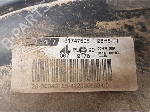 Left headlight FIAT MULTIPLA (186_) 1.9 JTD 115 | BP14953713C28 